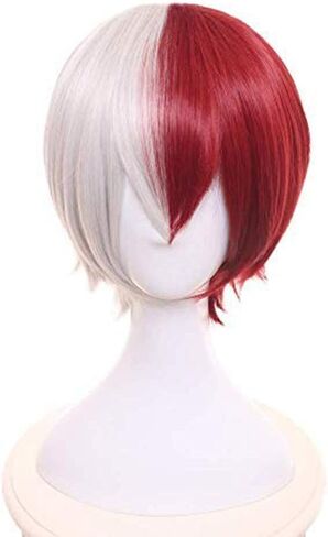 ZGNGLIZ Anime Cosplay Wig Short Blonde Synthetic Hair for Men Anime Convention and Halloween Party with Free Wig Cap in Saudi Arabia