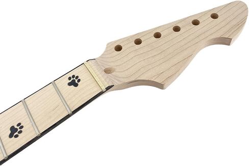 القيقب الغيتار الرقبة القيقب Fretboard 22 FRET 25.5inch Firebird Head Black Vine Dinly غير مكتمل على in Saudi Arabia