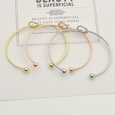 ONLYJUMP 14K Gold Plated Forever Love Knot Infinity Bracelets for Women Simple Delicate Open Adjustable Love Heart Cuff Bracelet Minimalist Knot Bangles Bracelet Fashion Jewellery Gift in Saudi Arabia
