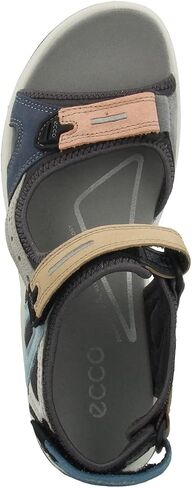 ECCO Women's Yucatan Sport Sandal, Nude/Coral Nubuck, 4-4.5 in Saudi Arabia