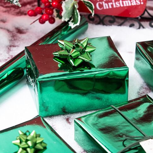 Merture Coffee Brown Wrapping Paper Roll - 17 In X 32.8 Ft(46.5 sq.ft.) Chocolate Brown Gift Wrap with Cutting Lines for Christmas, Wedding, Birthday, Valentines Day, Mothers Day, Fathers Day in Kuwait