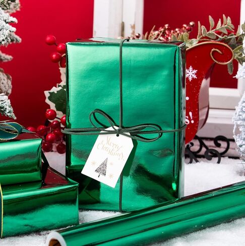 Merture Coffee Brown Wrapping Paper Roll - 17 In X 32.8 Ft(46.5 sq.ft.) Chocolate Brown Gift Wrap with Cutting Lines for Christmas, Wedding, Birthday, Valentines Day, Mothers Day, Fathers Day in Kuwait