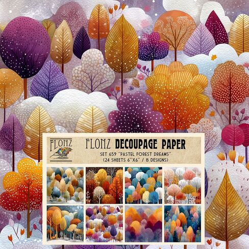 Decoupage Paper Pack (24 Sheets 6"x6") Antique Rose Garden: Timeless Sepia Petals in Elegant and Sophisticated Floral Designs # Vintage Styled Paper for Craft and Scrapbooking in Kuwait
