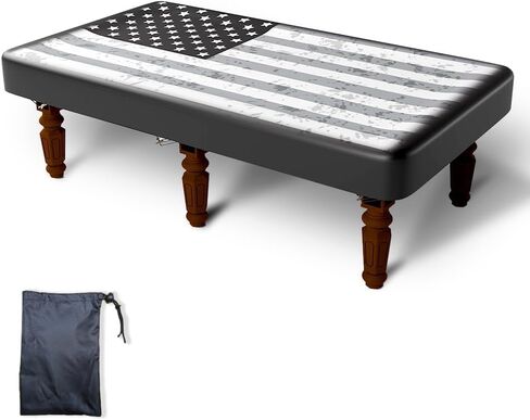 Pool Table Cover 8ft,Billiard Table Covers Waterproof Custom Tablecloth Dust Cloth,Indoor/Outdoor Billiards Topper Accessories for Protecting Felt Scratch-Resistant for para Bar,Home,Billiard Room in Saudi Arabia