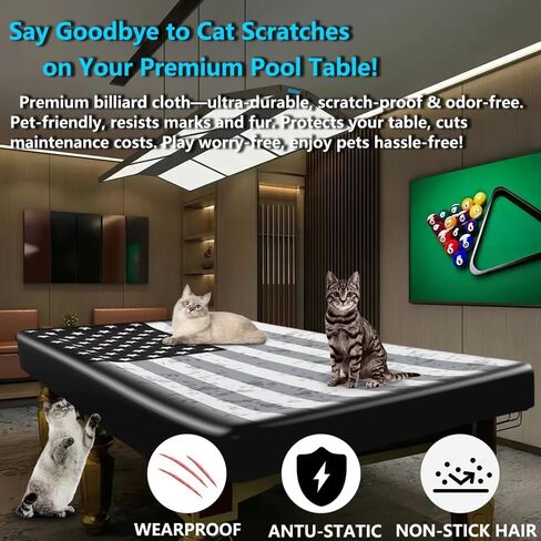 Pool Table Cover 8ft,Billiard Table Covers Waterproof Custom Tablecloth Dust Cloth,Indoor/Outdoor Billiards Topper Accessories for Protecting Felt Scratch-Resistant for para Bar,Home,Billiard Room in Saudi Arabia