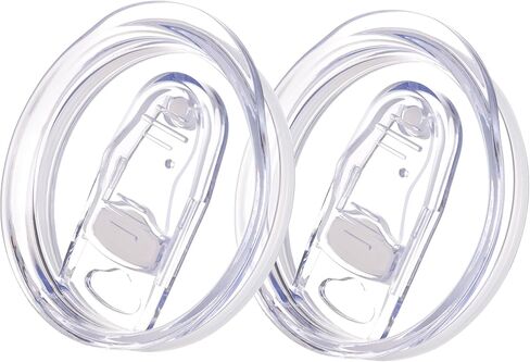 Wine Tumbler Lids, 12 oz Spill Proof 2.9 inch Diameter Lids for Wine Mugs Only in Kuwait