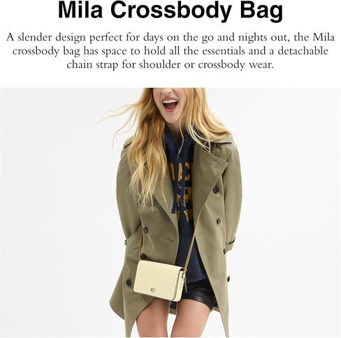 Coach Mila Crossbody Bag, B4/Bluebell in Saudi Arabia