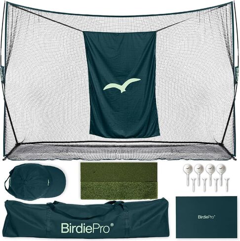 Birdiepro® - شبكة أمريكان برو غولف الممارسة - شبكة الجولف الثقيلة 10 × 7 قدم مع Echoshield ™ targ in Saudi Arabia