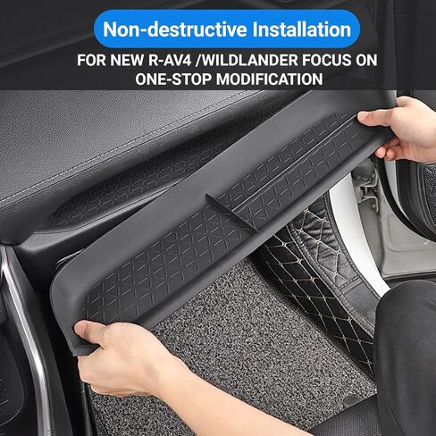 Driver Storage Organizer Tray, Center Console Organizer Compatible with Wildlander RAV4 2025 2024 2023 2022 2021 2020 2019 Interior Accessories, Driver Interior Insert Tray in Saudi Arabia
