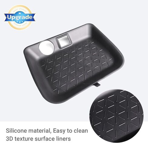 Driver Storage Organizer Tray, Center Console Organizer Compatible with Wildlander RAV4 2025 2024 2023 2022 2021 2020 2019 Interior Accessories, Driver Interior Insert Tray in Saudi Arabia