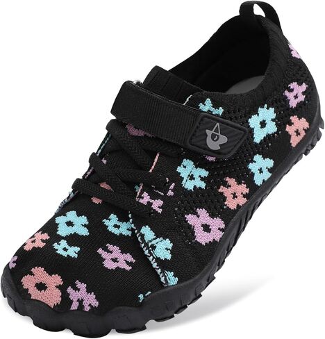 Leisfit Kids Shoes Girls Boys Wide Sneakers Kids Barefoot Shoes Anti Slip Tennis Tennis Tennis for Toddler Little Big Kid in Kuwait