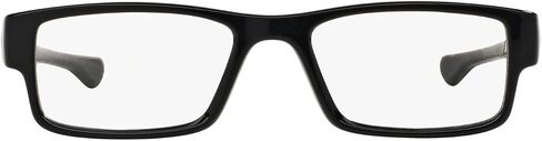 Oakley Men's OX8046 Airdrop Square Prescription Eyewear Frames, Matte Blue Steel/Demo Lens, 55 mm in Saudi Arabia