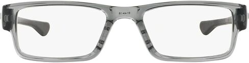 Oakley Men's OX8046 Airdrop Square Prescription Eyewear Frames, Matte Blue Steel/Demo Lens, 55 mm in Saudi Arabia