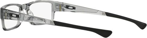 Oakley Men's OX8046 Airdrop Square Prescription Eyewear Frames, Matte Blue Steel/Demo Lens, 55 mm in Saudi Arabia