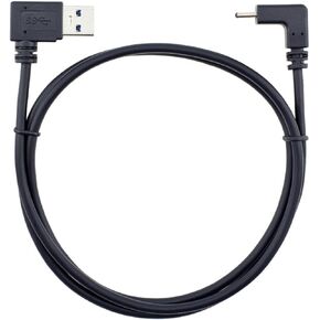 Cablecc USB 3.1 USB-C بزاوية تصل إلى 90 درجة لأسفل كابل بيانات ذكر للهاتف اللوحي in Kuwait