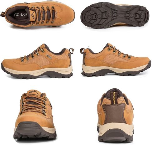 CC-Los Men's Hiking Shoes | Waterproof Work Shoes | Non-Slip & Comfortable Walking Size 9.5-10 in Saudi Arabia
