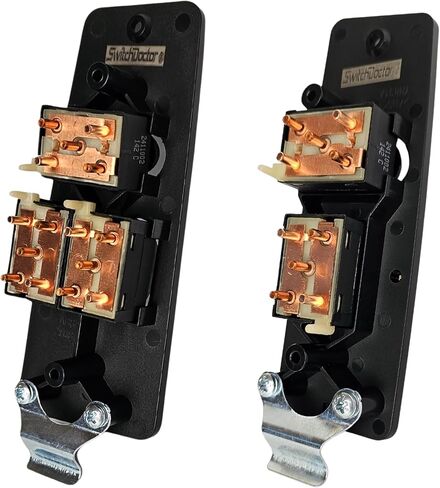 SWITCHDOCTOR Window Master Switch Set for 1987-1993 Ford Mustang Convertible (Trim, Cover, Panel, Button, Power, Control) in Saudi Arabia