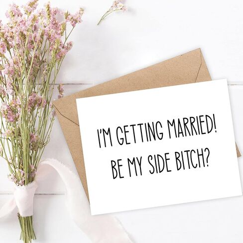To My Daughter On Her Wedding Day Card - Mother Of The Bride Card With Metallic Envelope - Daughter Gift - Wedding Day Card For Daughter, 5 x 7 inches in Saudi Arabia