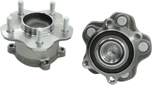 512332 2 x Rear Wheel Bearing and Hub Assembly for Jeep Compass Patriot 2007-2017 Dodge Avenger 2008-2014 Caliber 2007-2012 Chrysler 200 2011-2014 Sebring 2007-2010 5-Lug w/ABS in Saudi Arabia