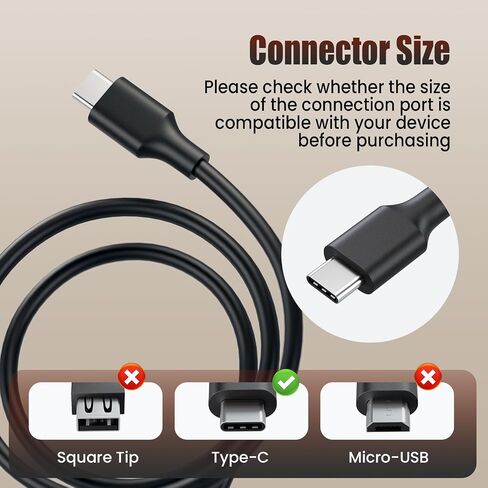 90W USB C Charger Compatible with MacBook Pro Air M2 M1, Lenovo ThinkPad X1 T14 Yoga, HP Spectre x360 Envy, ASUS ZenBook Chromebook, Huawei MateBook - VUOHOEG Type C PD Fast Adapter in Kuwait