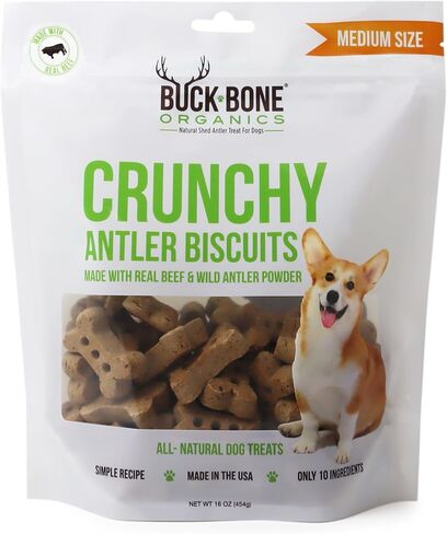 Buck Bone Organics Antler Dog Size Mini 8 Oz Bag in Kuwait