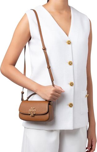 Tory Burch Britten Mini Top Handle Leather Crossbody Bag (Delicate Pink) in Saudi Arabia