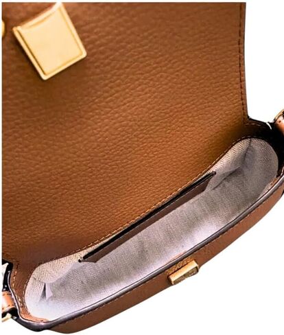 Tory Burch Britten Mini Top Handle Leather Crossbody Bag (Delicate Pink) in Saudi Arabia