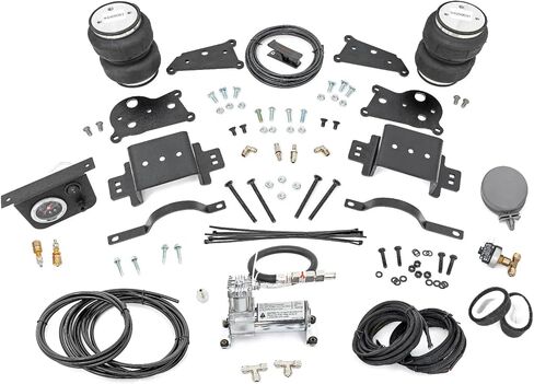 Rough Country Rear Air Spring Kit for Ram 2500 (2014-2024) - Minimizes Trailer Sway, Prevents Bottoming Out in Kuwait