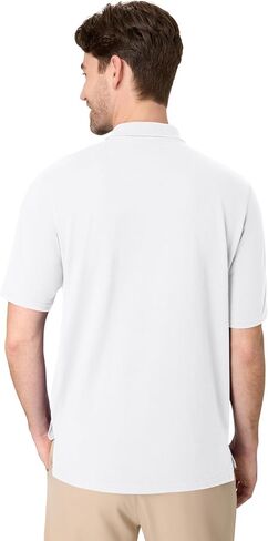 Hanes mens X-temp Performance Polo, Cotton Blend Sport Shirt for Men With Odor Control in Kuwait