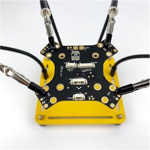 The third hand All-metal universal soldering table auxiliary fixture soldering iron soldering bracket mobile phone motherboard electronic repair tool(2longclaws+2shortclaws) in Saudi Arabia