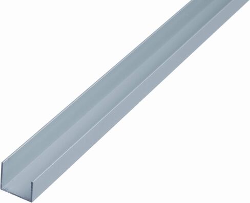 GAH-Alberts 475666 U-Profile Aluminium, Natural, 1000 x 10 x 10 mm in Kuwait