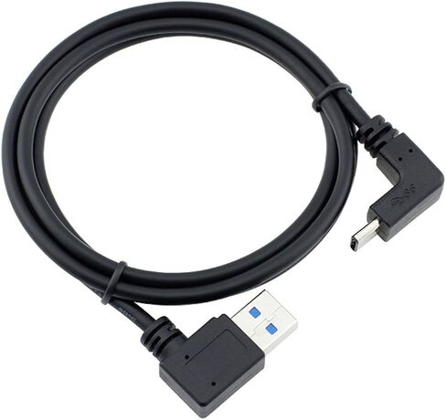 cablecc USB 3.1 USB-C Up Down Angled to 90 Degree Down Angled A Male Data Cable for Tablet Phone in Saudi Arabia