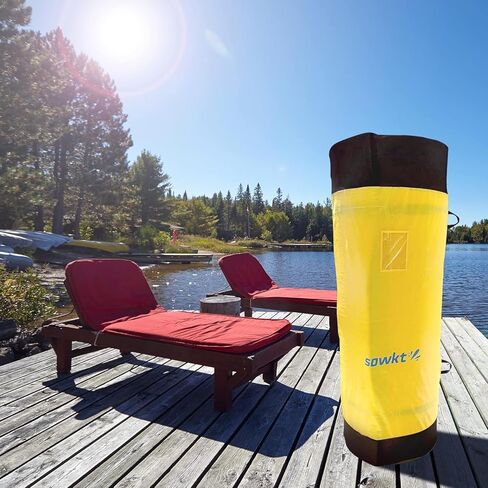 حقيبة تخزين حصيرة كبيرة عائمة - ملحق وسادة عائم رائع - جيد للوسادات العائمة التي يصل حجمها إلى 18x6 قدم. in Kuwait