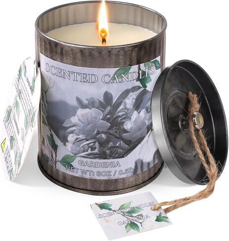 شموع معطرة للمنزل ، شمعة الصويا 8 أوقية ، حرق 50 ساعة ، العطرية اللافندر ، شمعة بيضاء في صندوق الهدايا ، مثالية لعيد الميلاد ، عيد الأم ، عيد الميلاد in Kuwait