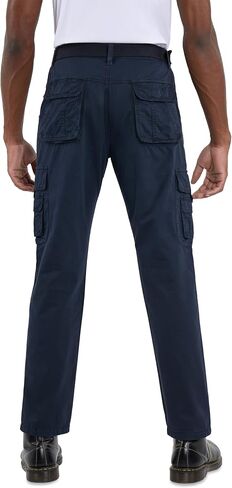 سراويل شحن ميناء X Ray Mens ، القطن الناعم مع جيوب عميقة وسروال شحن الحزام للرجال العمل والسفر in Saudi Arabia