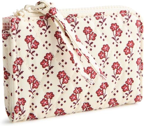 Vera Bradley Premium Cotton Zip Card Pouch, Bee's Knees in Saudi Arabia