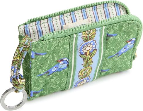 Vera Bradley Premium Cotton Zip Card Pouch, Bee's Knees in Saudi Arabia