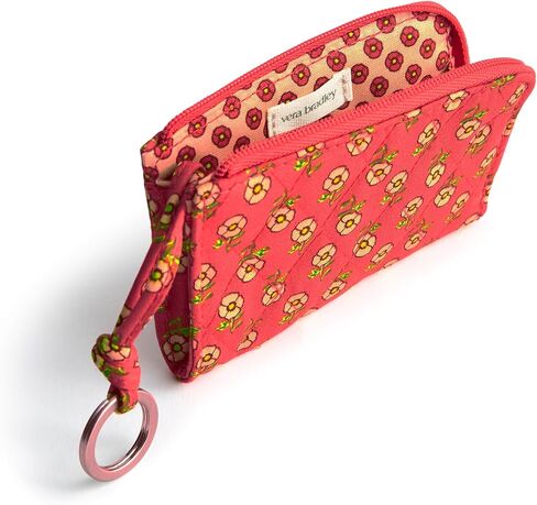 Vera Bradley Premium Cotton Zip Card Pouch, Bee's Knees in Saudi Arabia