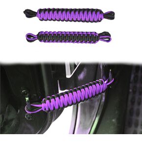 Car Door Interior Limiting Strap Compatible with 1997-2024 Jeep Wrangler TJ JK JKU JL JLU & Gladiator JT, Black&Yellow in Saudi Arabia