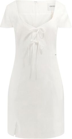 GUESS Women's Eco Isabeau Bows Mini Dress in Saudi Arabia