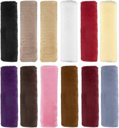 HARFINGTON 6pcs Car Seat Belt Pad Soft Fiber Seatbelt Shoulder Strap Covers Comfortable Driving Cushion Universal Car Accessories for Car, Taupe in Saudi Arabia