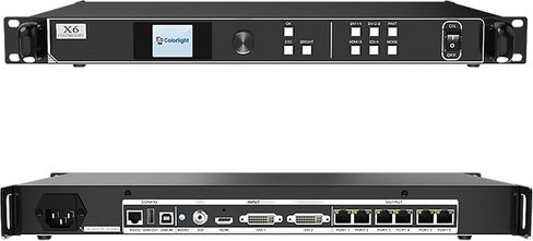 Colorlight X2M LED Video Wall Controller | معالج فيديو مضغوط لشاشة عرض LED ، إدخال HDMI DVI VGA ، تشغيل USB | 1.3mp تحميل لوحة جدار الفيديو ، الأحداث الحية ، لافتات LED ، والمؤتمر in Kuwait