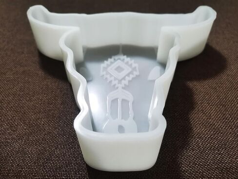 【300+ Design Optional】 Fuehbur Cross with Base Resin Silicone Large Freshie Mold for Aroma Beads DIY Hanging Candles Decoration Crafting Blessed Cross Gift【Mainly Used for Making Resin】 in Kuwait