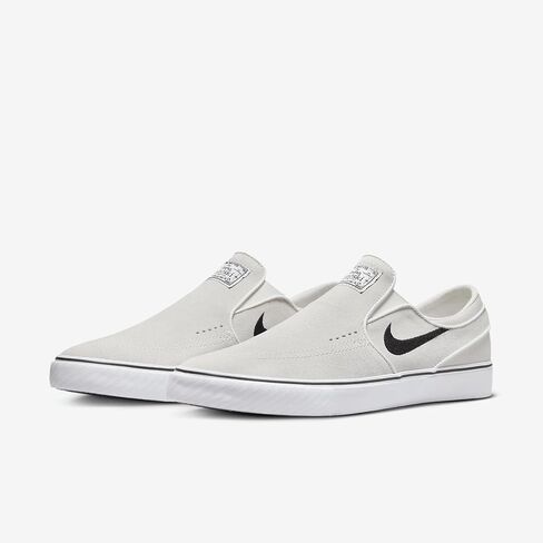 Nike SB Janoski+ Slip Skate Shoes (FN5893-001 ، الأسود/الأسود/الأسود/الأبيض) الحجم 10.5 in Saudi Arabia