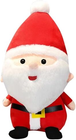 Santa Claus Plush Toy, 12" Santa Claus Stuffed Toy, Christmas Plush Toys Xmas Decoration Indoor (Reindeer) in Kuwait
