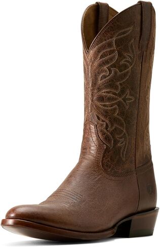 Ariat Men's Maverick Western Boot, Inkwell Black, 10.5 in Saudi Arabia