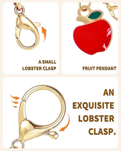 Chapstick Holder Key Chain - 3 Pack Keychain with 9 Rubber Rings, Purse Charms Keychain Wristlet Wallet Accessories in Saudi Arabia
