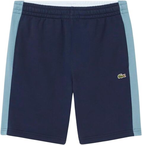 Lacoste Men's Men Fit Strate Colorblock Shorts ، Off White ، Maroon ، & Clay ، XX-Large in Saudi Arabia