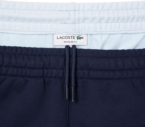 Lacoste Men's Men Fit Strate Colorblock Shorts ، Off White ، Maroon ، & Clay ، XX-Large in Saudi Arabia