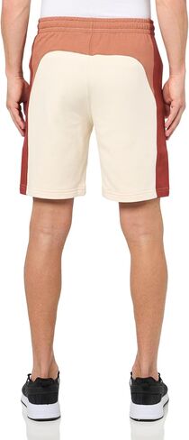 Lacoste Men's Regular Fit Colorblock Shorts, Off White, Maroon, & Clay, XX-Large in Saudi Arabia